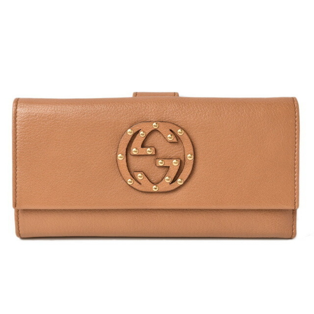 Gucci Long Wallet Interlocking G Brown - Picture 1 of 12